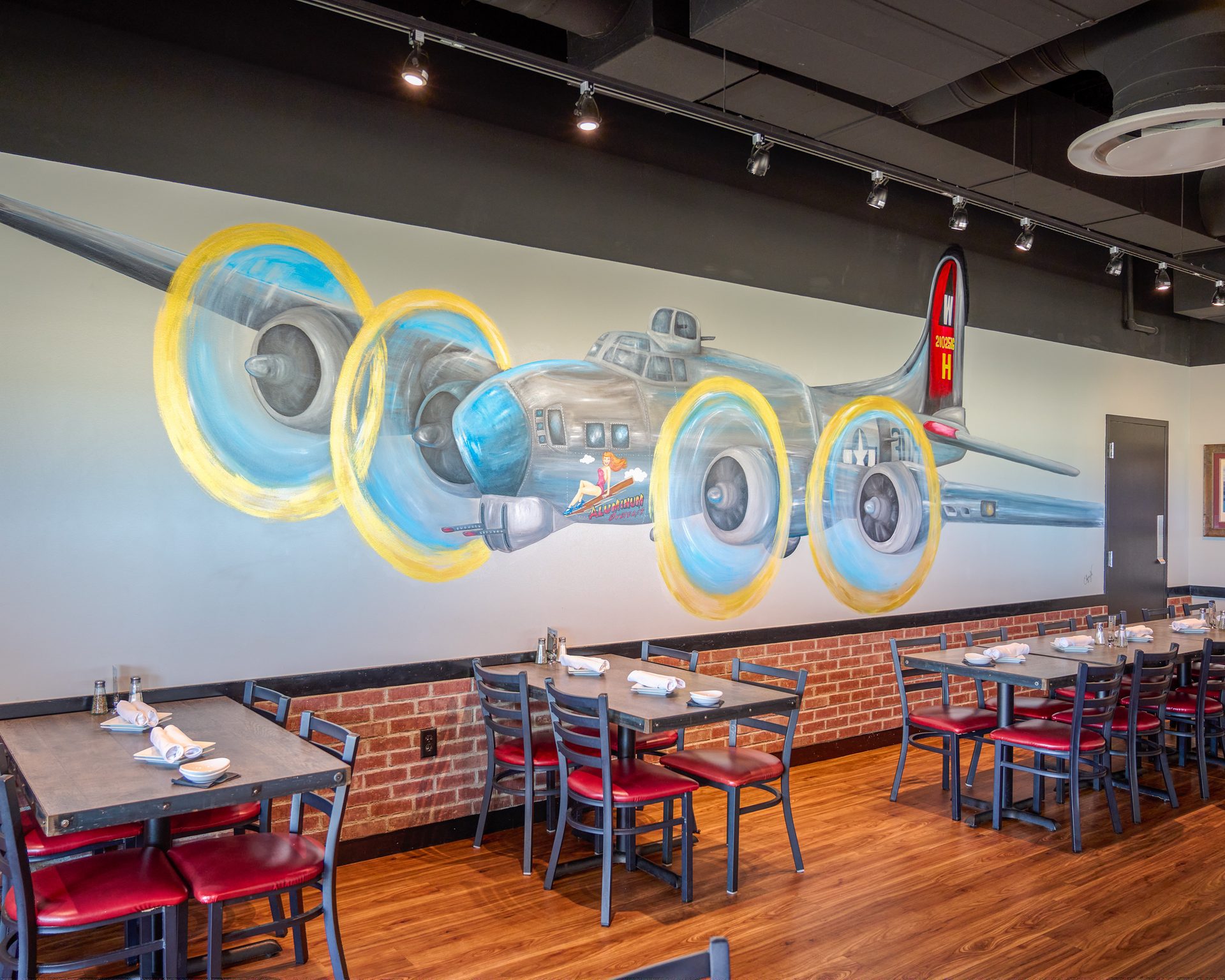 The Hangar private dining room