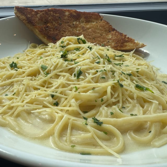 Roasted Garlic Pasta.