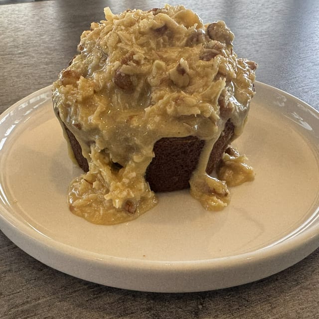 German Chocolate Cake.